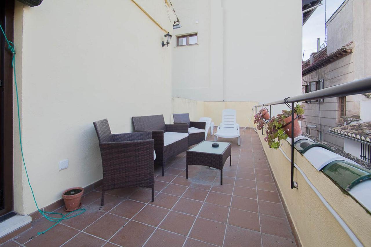 Ferienwohnung Realejo Atico Con Terraza Granada Exterior foto