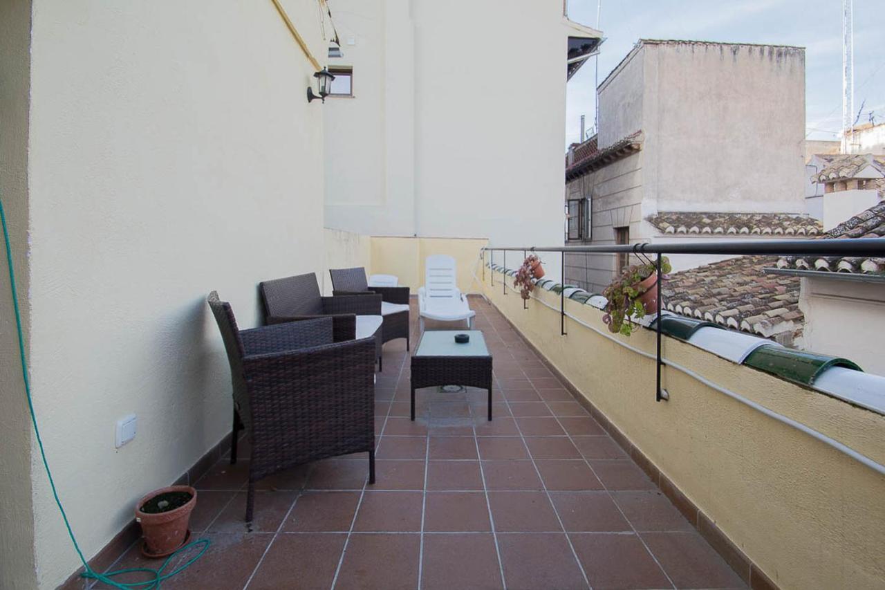 Ferienwohnung Realejo Atico Con Terraza Granada Exterior foto